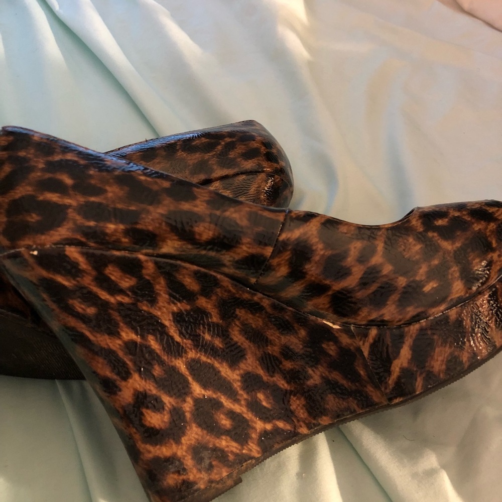 Leopard wedges - Picture 4 of 4